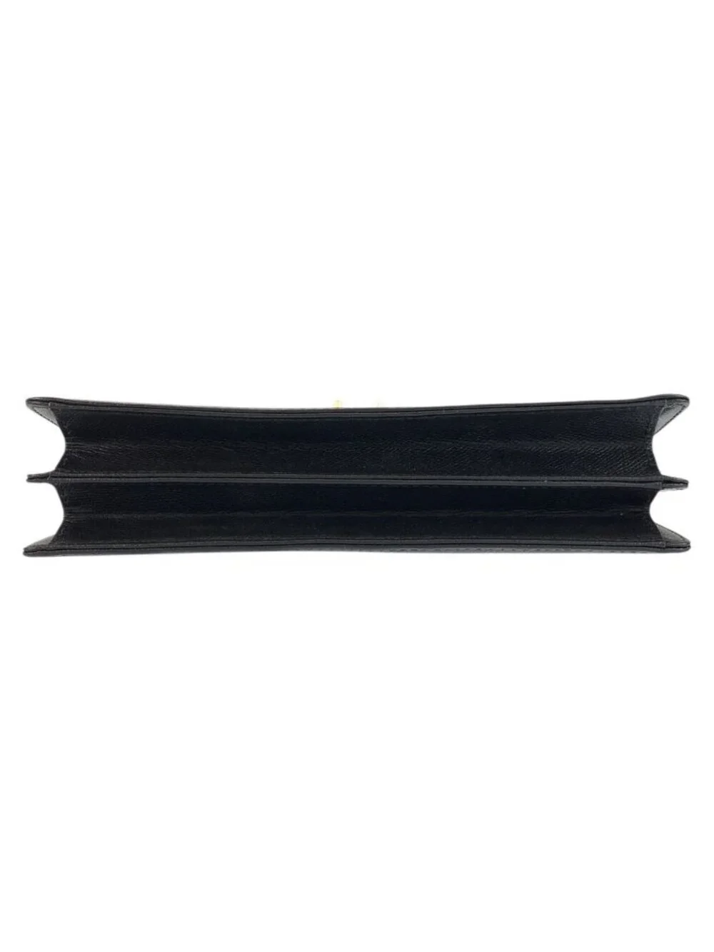 Saint Laurent Yves Vintage YSL Black Gold Clutch - Picture 7 of 9